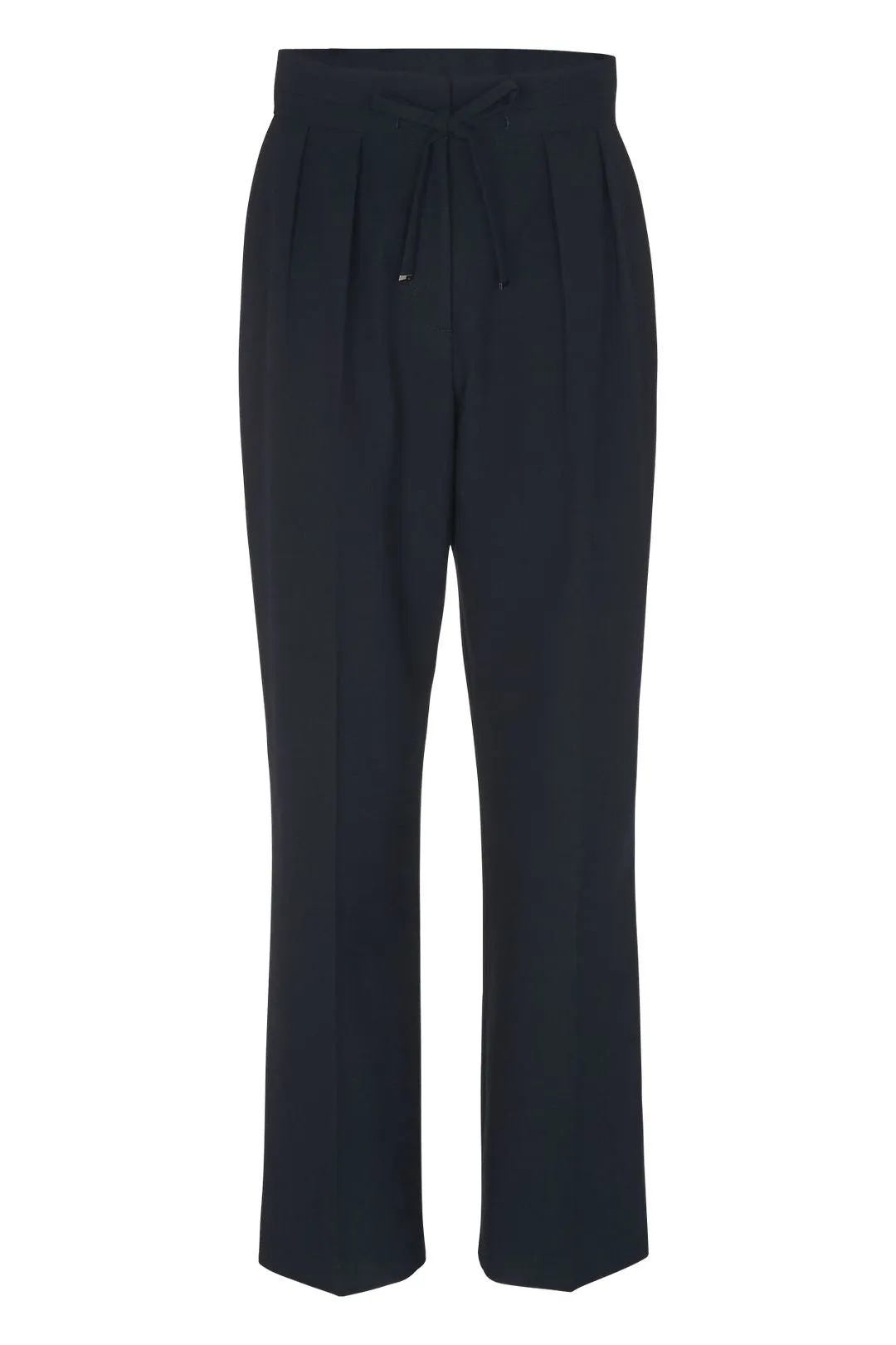Drawstring Tapered Trouser - Navy
