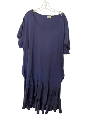 Dress Casual Maxi By Clothes Mentor In Blue, Size: 30