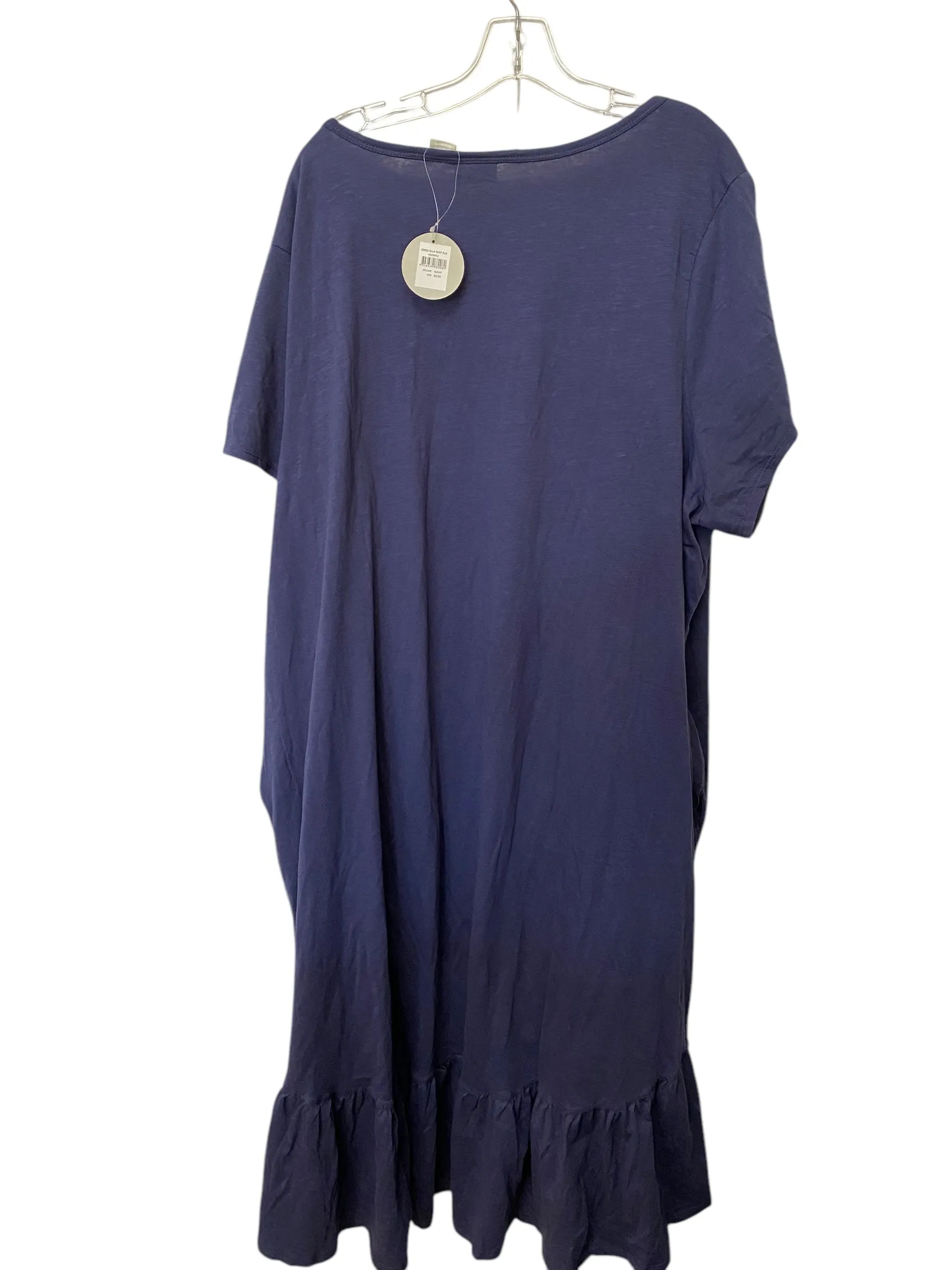Dress Casual Maxi By Clothes Mentor In Blue, Size: 30