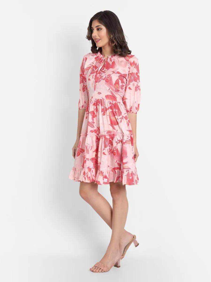 dresses for Women western wear floral red
