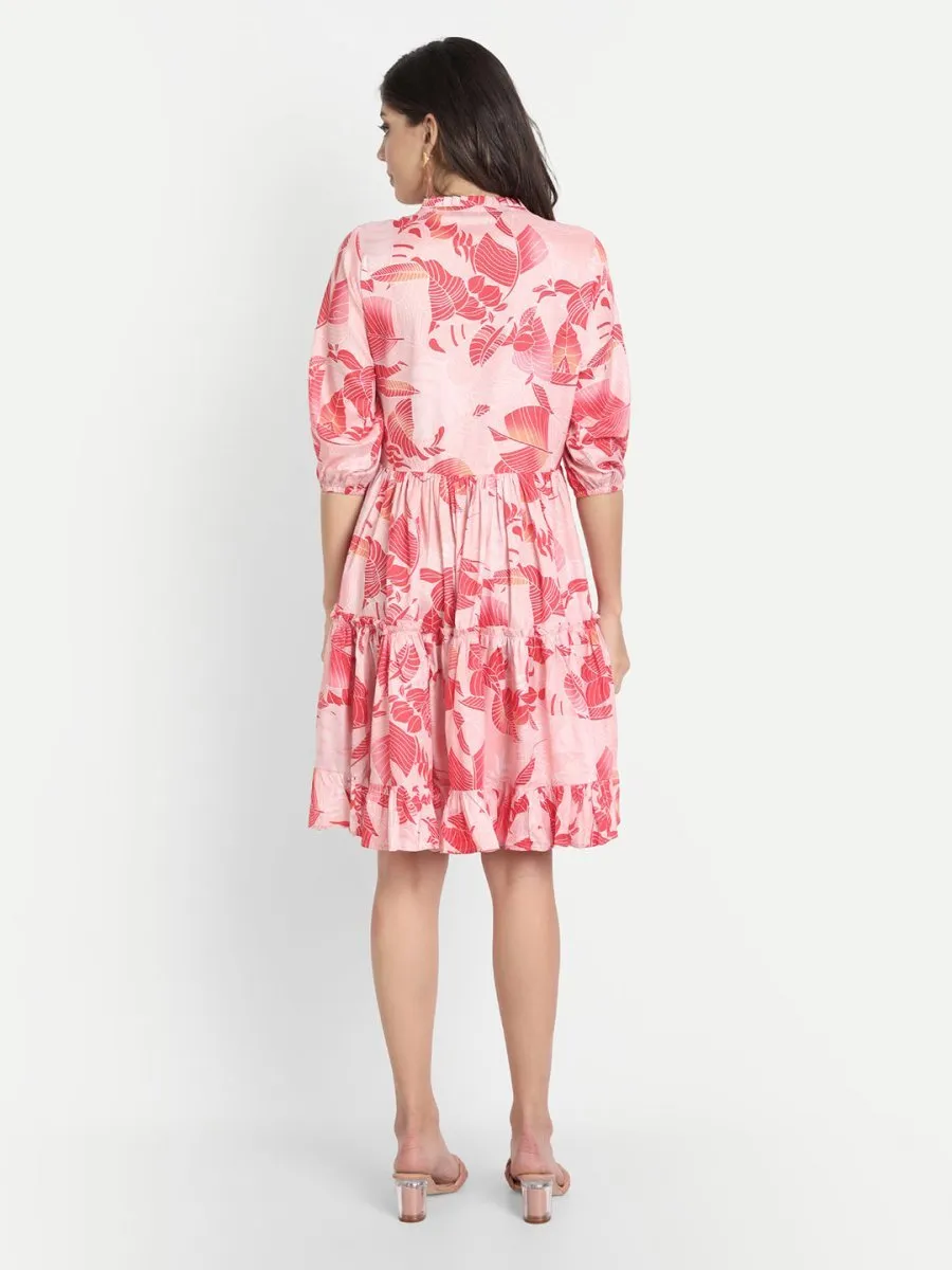 dresses for Women western wear floral red