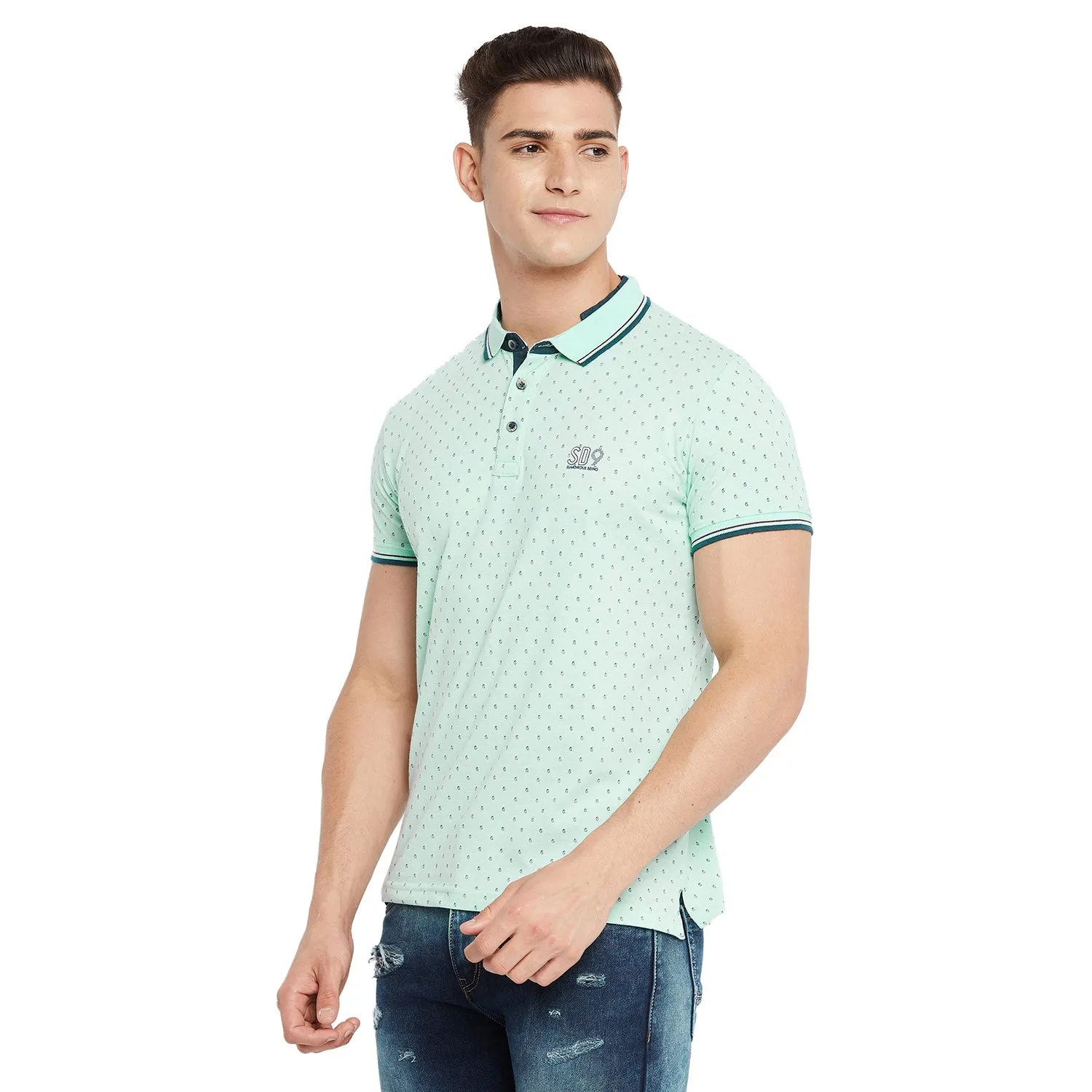 Duke Stardust Men Half Sleeve Cotton T-shirt (LF5223)