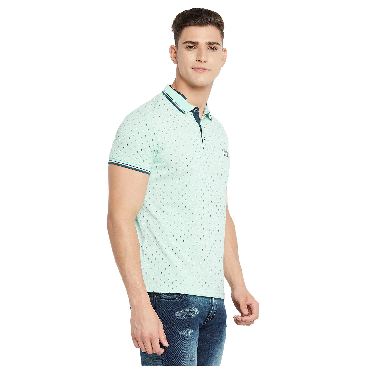 Duke Stardust Men Half Sleeve Cotton T-shirt (LF5223)