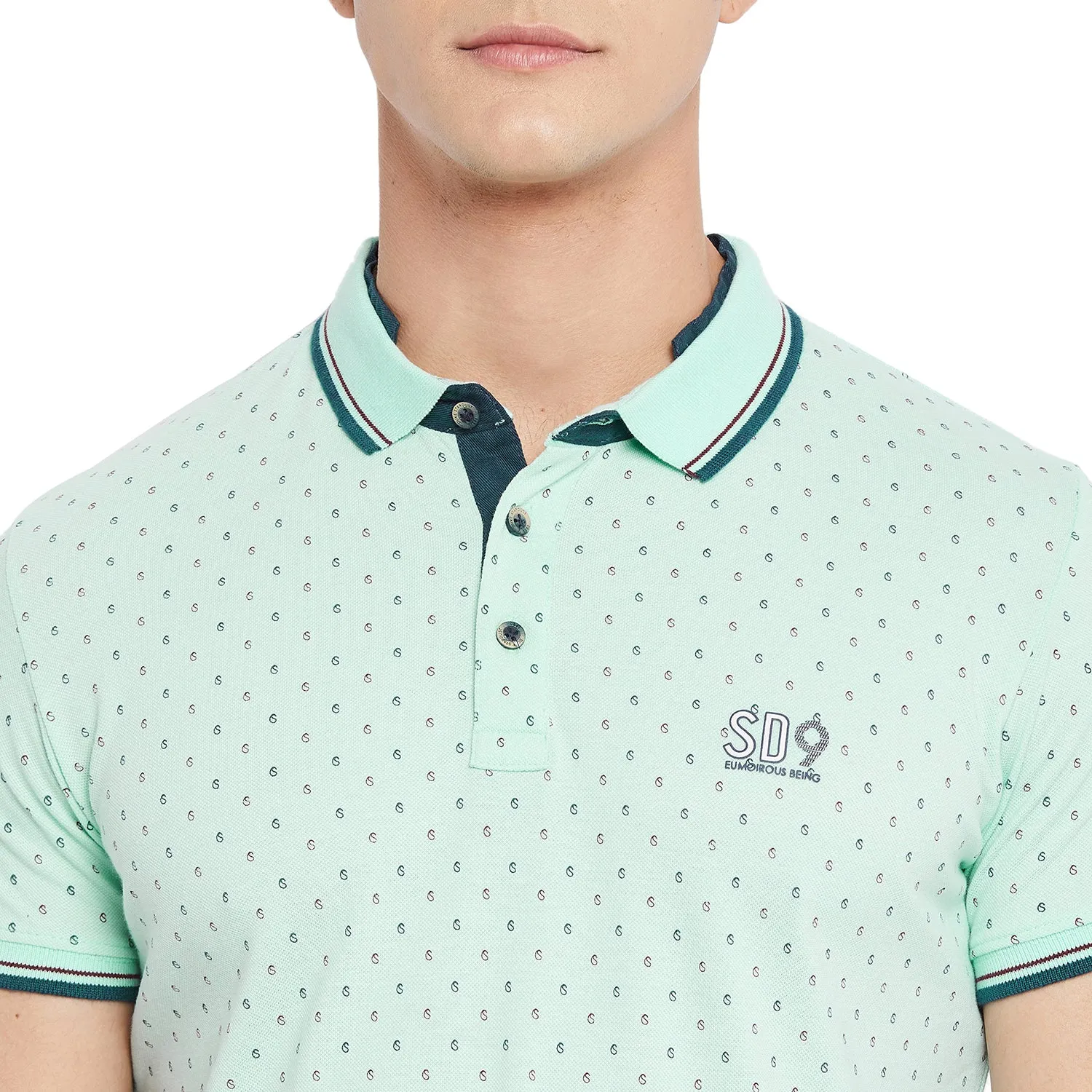 Duke Stardust Men Half Sleeve Cotton T-shirt (LF5223)