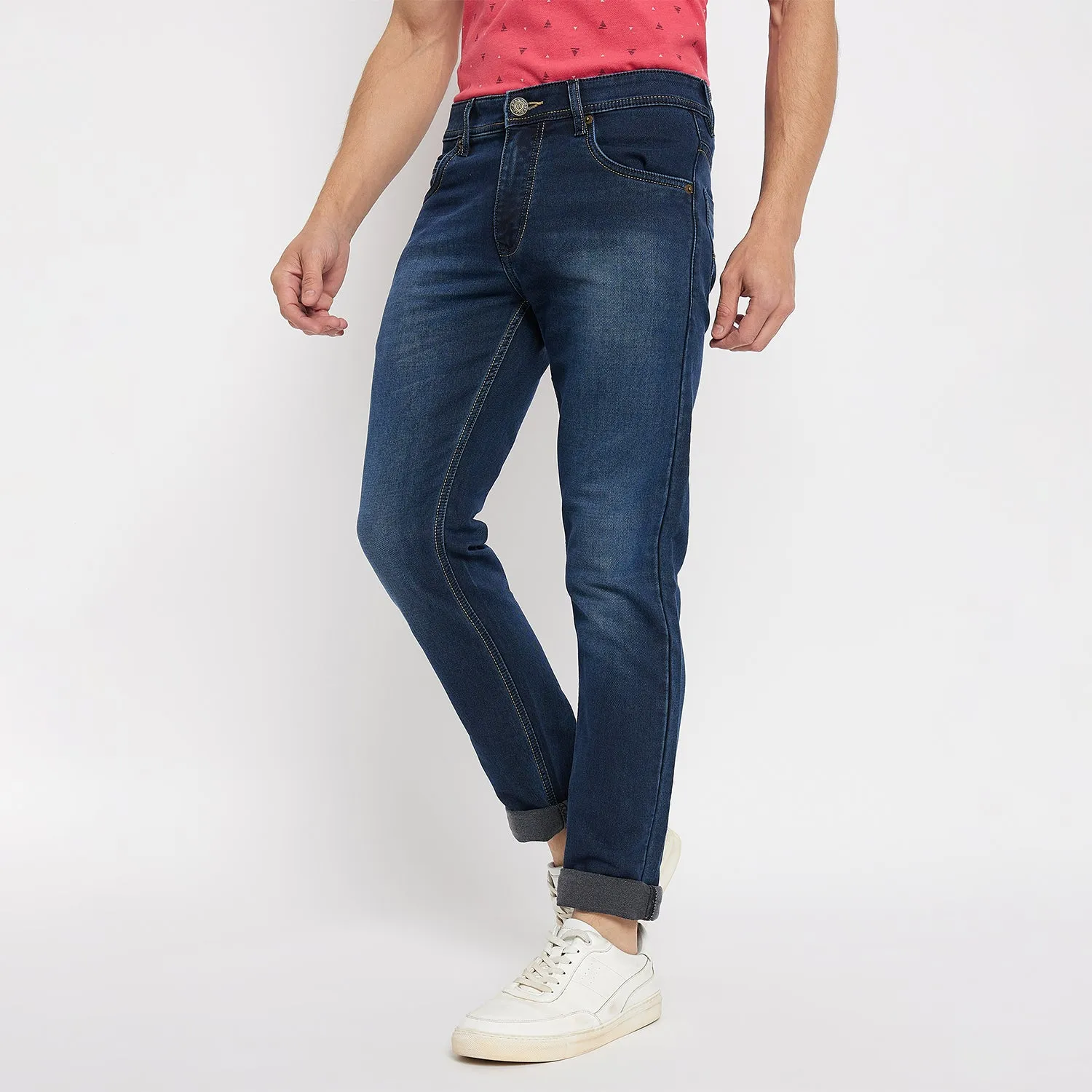 Duke Stardust Men Slim Fit Stretchable Jeans (SDD5508)