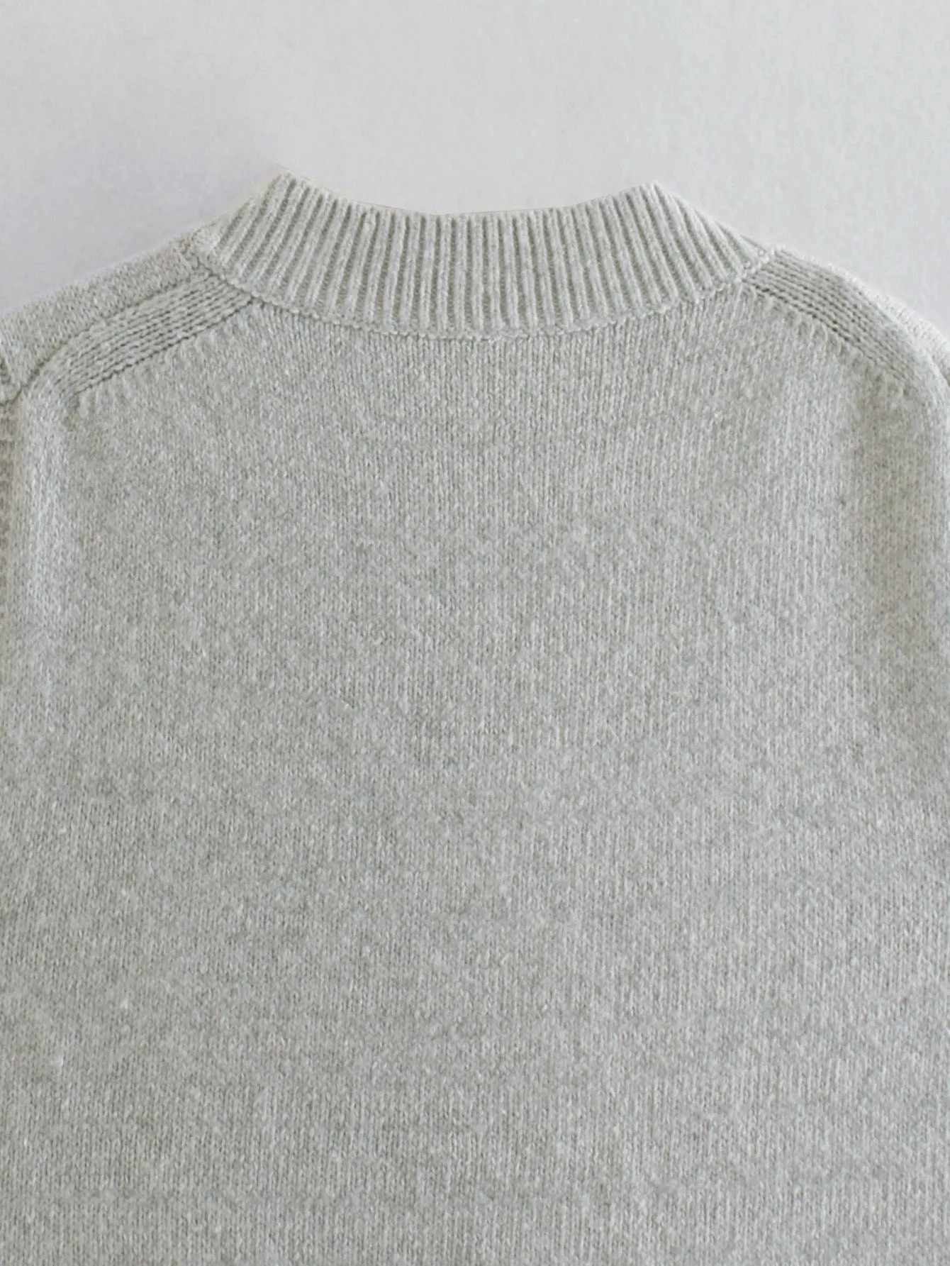 Eight-Strand Woven V-neck Geometry Vest Sweaters