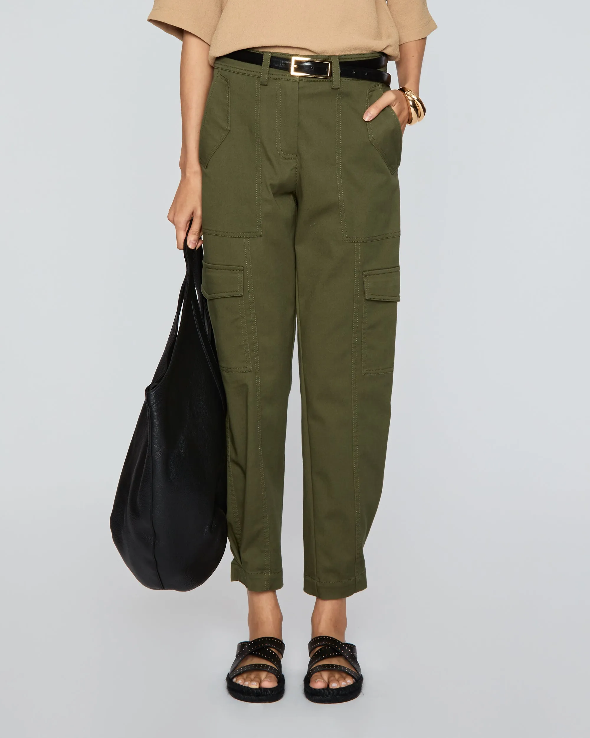 Elian Utility Pant in Fatigue