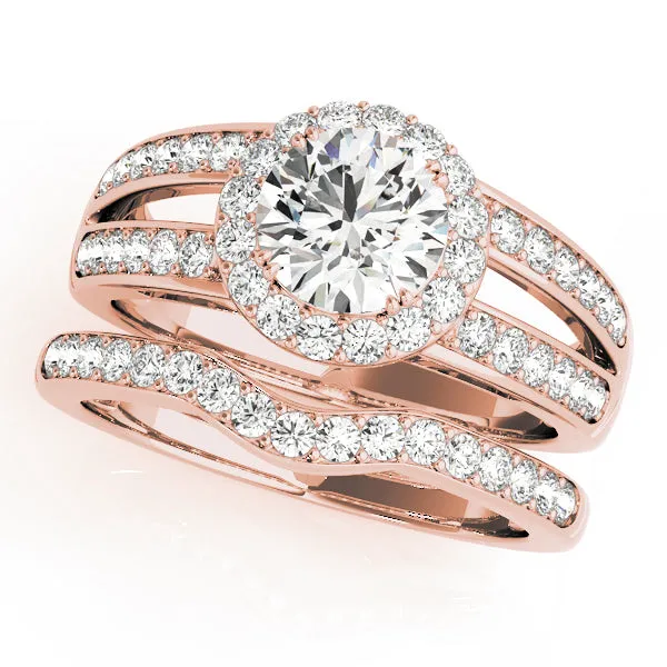 Engagement Rings Halo Round - TN83195