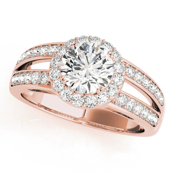 Engagement Rings Halo Round - TN83195
