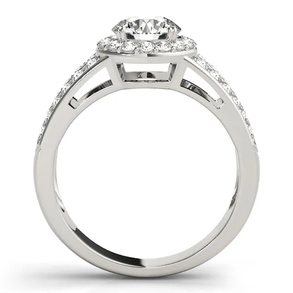 Engagement Rings Halo Round - TN83195