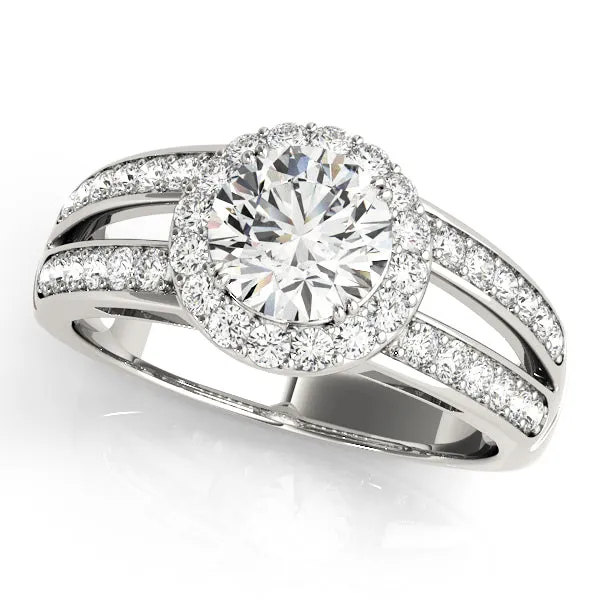 Engagement Rings Halo Round - TN83195
