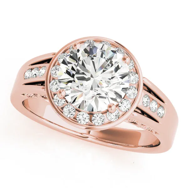 Engagement Rings Halo Round - TN83556