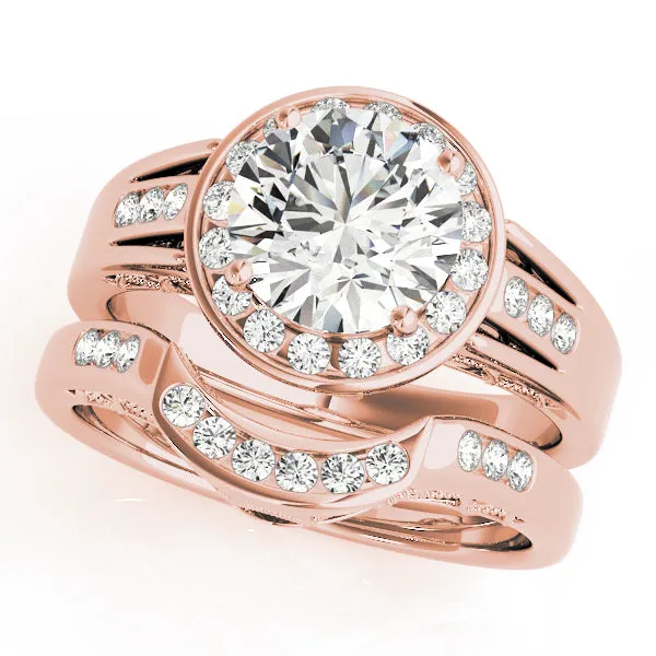 Engagement Rings Halo Round - TN83556