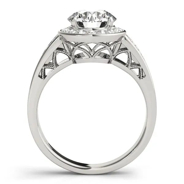 Engagement Rings Halo Round - TN83556