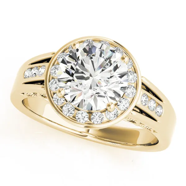 Engagement Rings Halo Round - TN83556