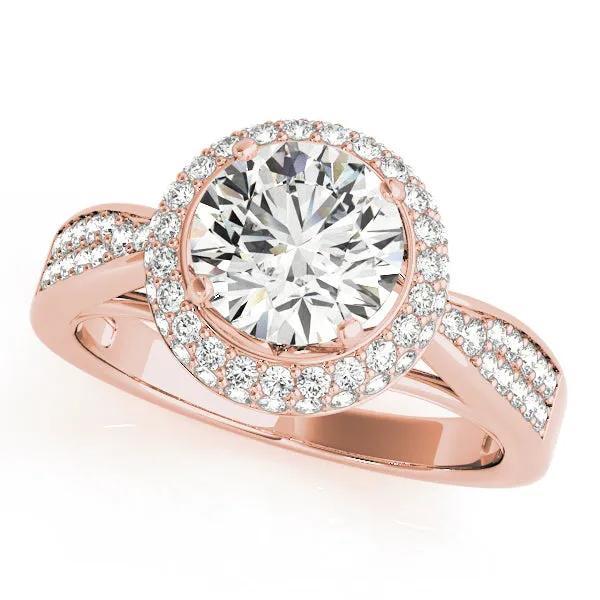 Engagement Rings Halo Round - TN84290