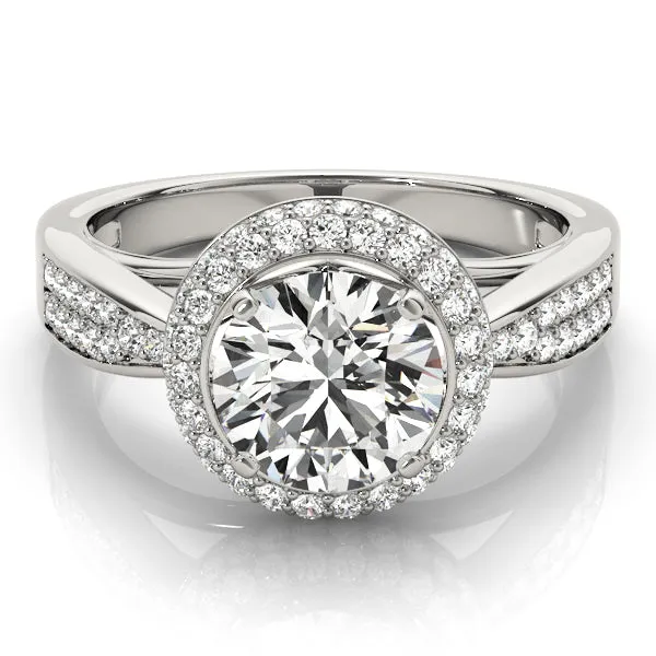 Engagement Rings Halo Round - TN84290
