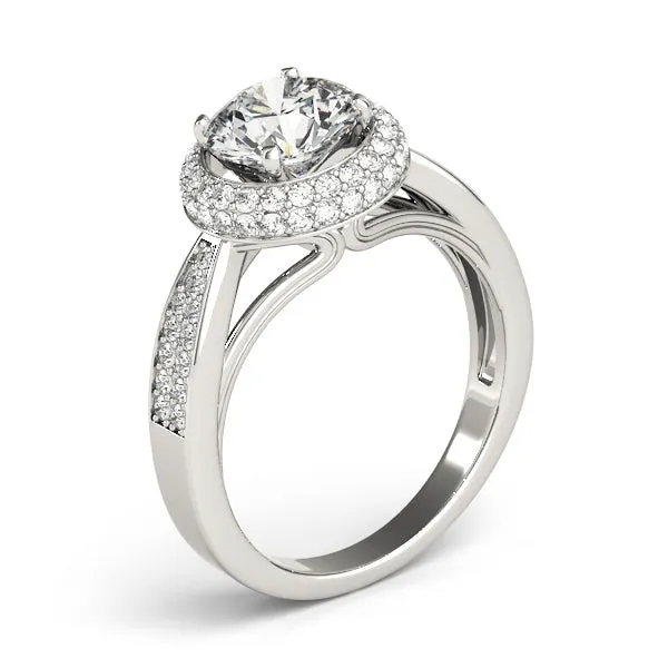 Engagement Rings Halo Round - TN84290