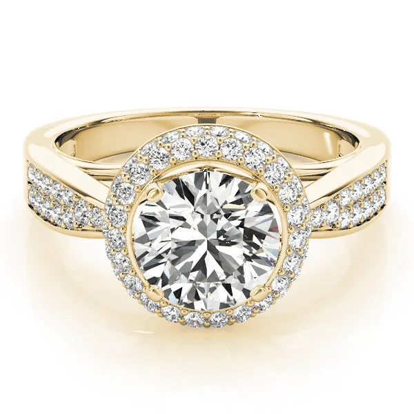 Engagement Rings Halo Round - TN84290