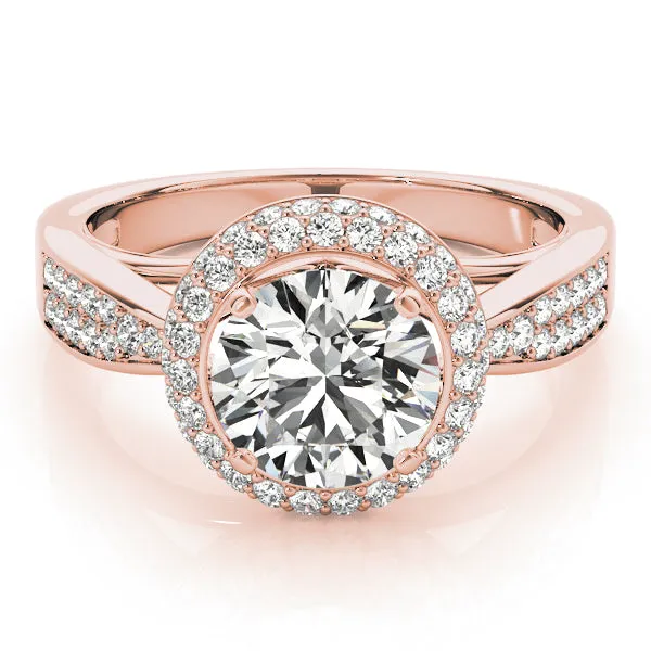 Engagement Rings Halo Round - TN84290