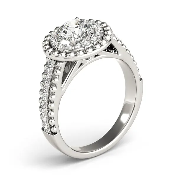 Engagement Rings Halo Round - TN84666