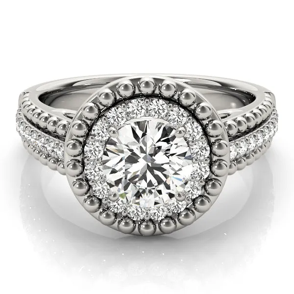 Engagement Rings Halo Round - TN84666