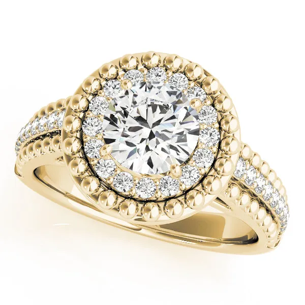 Engagement Rings Halo Round - TN84666