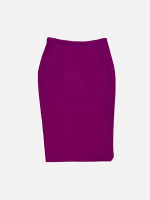 ERMANNO SCERVINO Fuchsia Knee Length Skirt Small