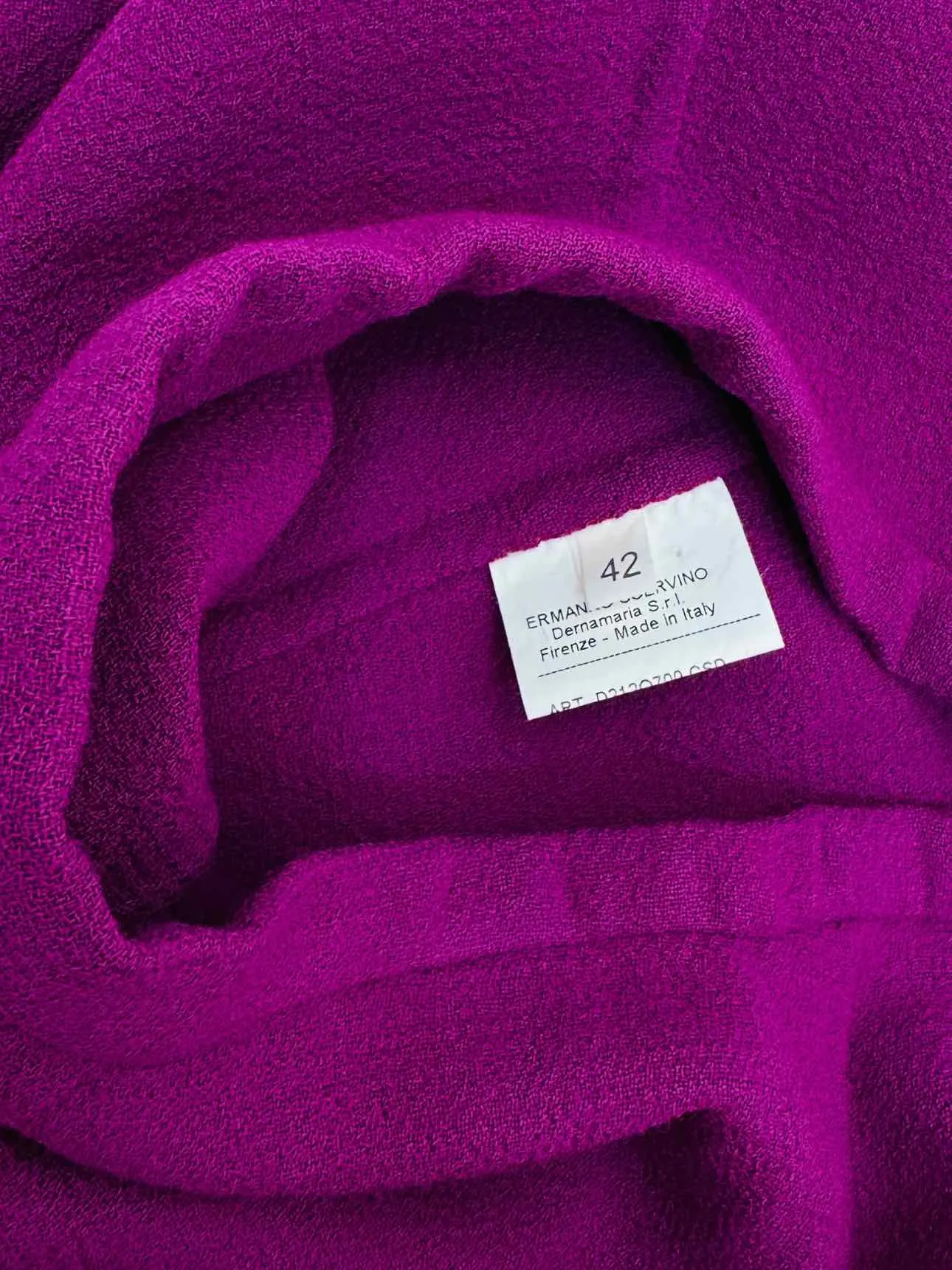 ERMANNO SCERVINO Fuchsia Knee Length Skirt Small