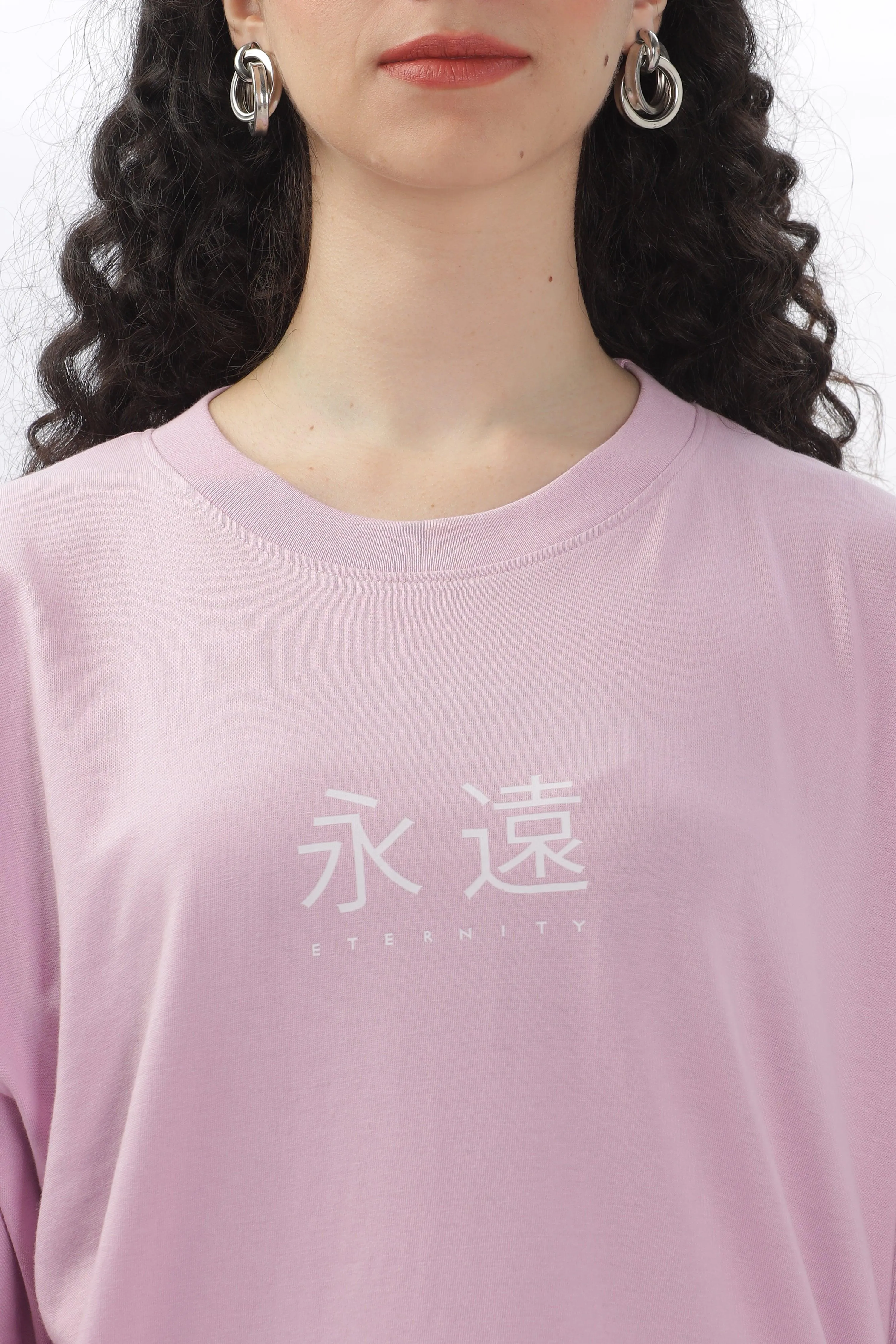 Eternity Lavender Oversized T-shirt