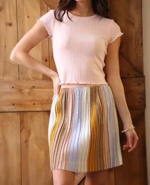Eva Franco - Knit Mini Skirt