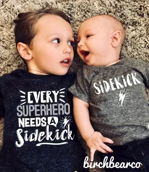 Every Superhero Needs A Sidekick Brothers Shirts