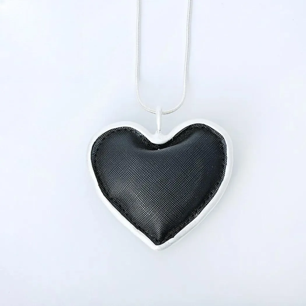 Fashion Jewelry Long Necklace for Women Big Heart necklaces & pendants