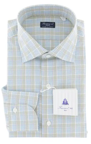 Finamore Napoli Off White Shirt - Slim