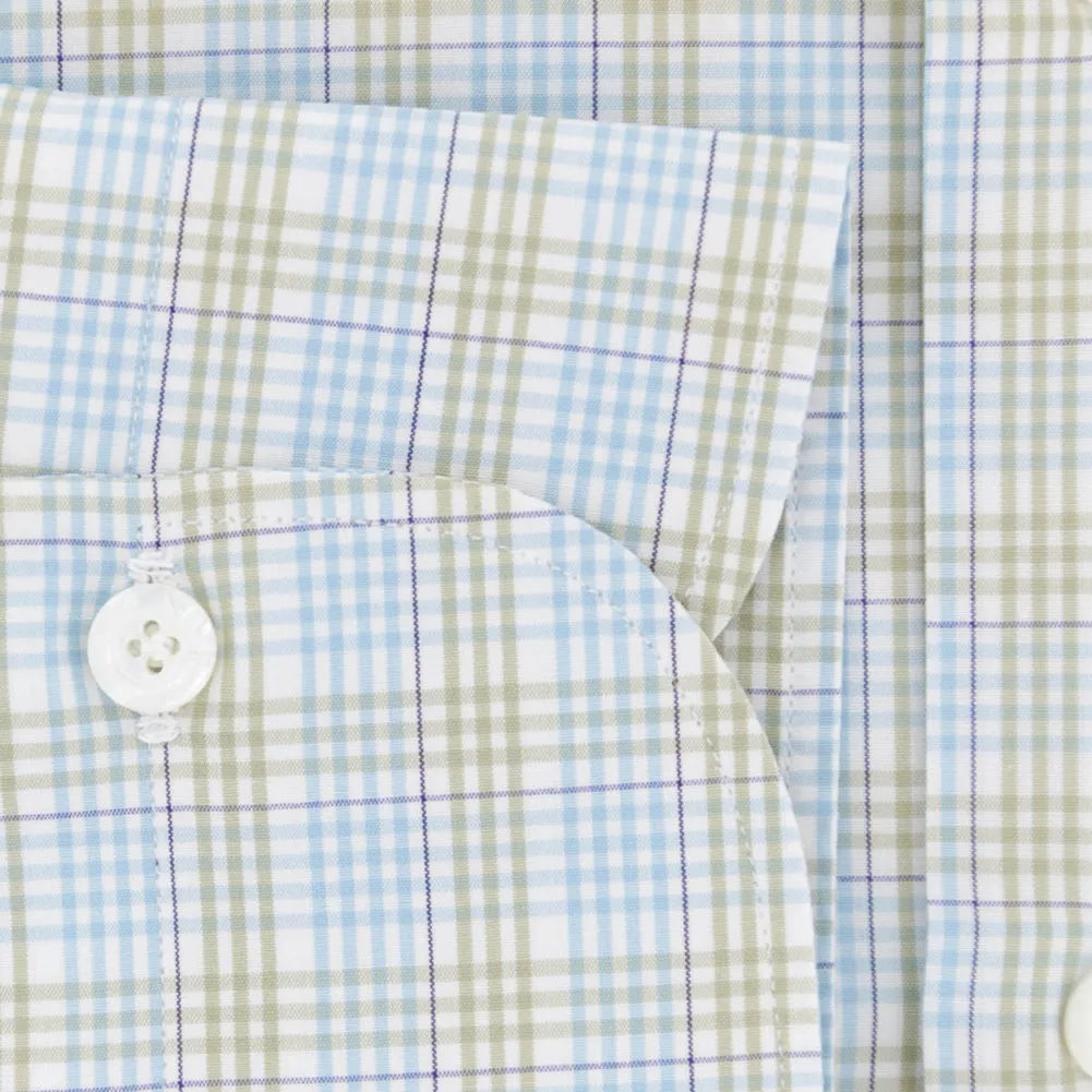 Finamore Napoli Off White Shirt - Slim