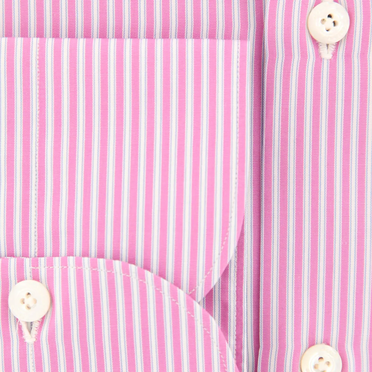Finamore Napoli Pink Shirt - Slim