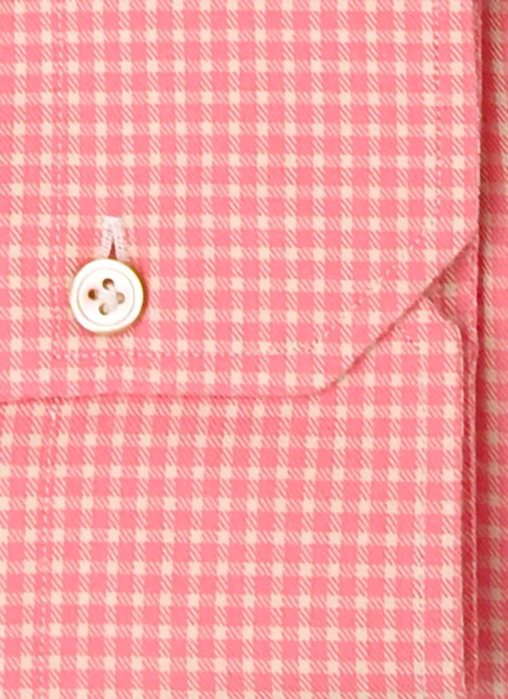 Finamore Napoli Pink Shirt - Slim