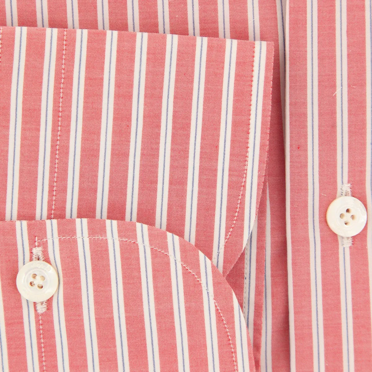Finamore Napoli Red Shirt - Slim