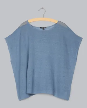 Fine Organic Linen Crepe Pullover
