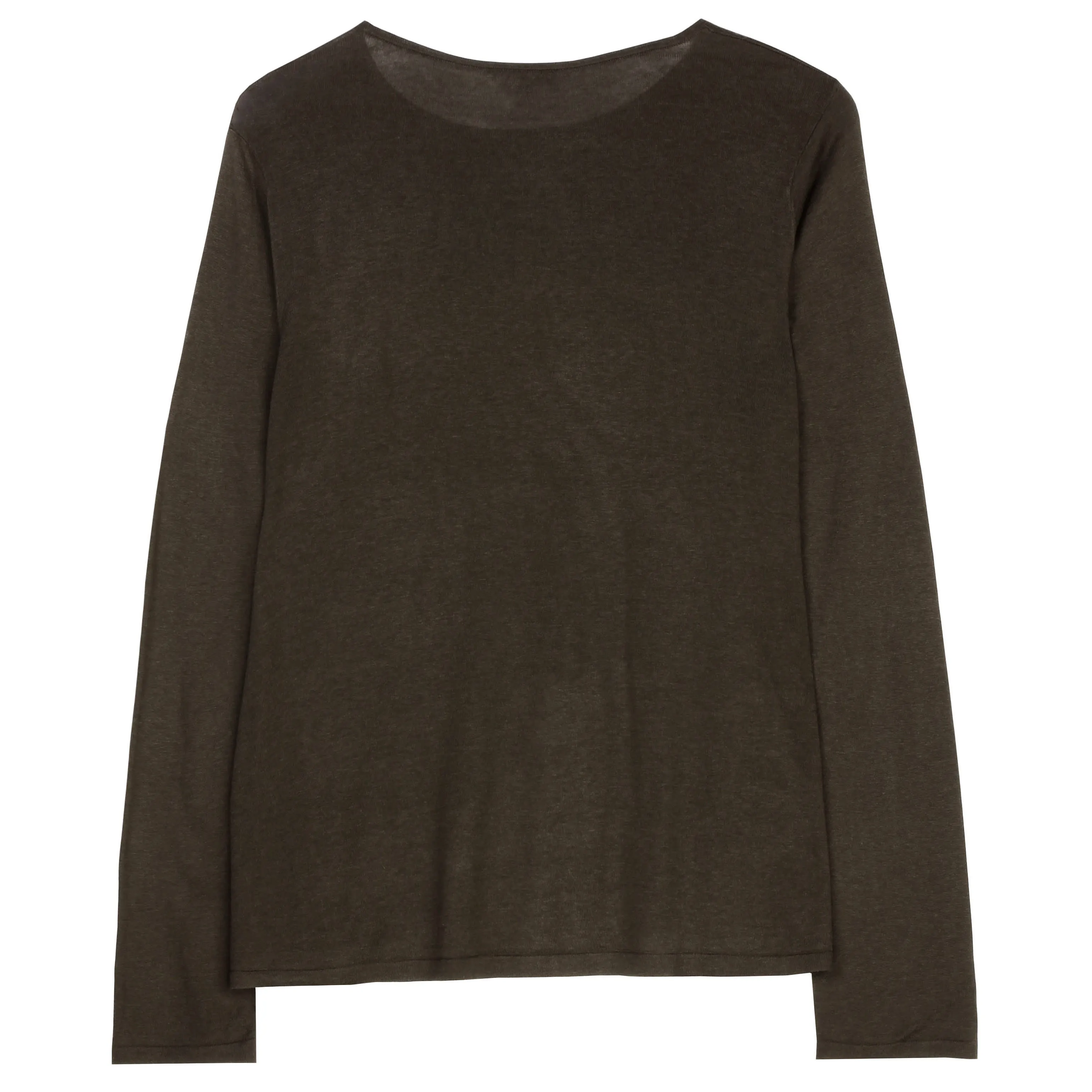 Fine Silk Organic Linen Pullover
