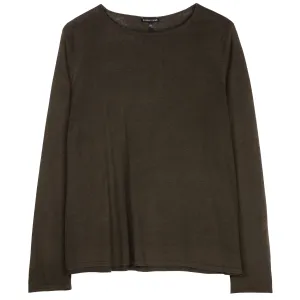 Fine Silk Organic Linen Pullover