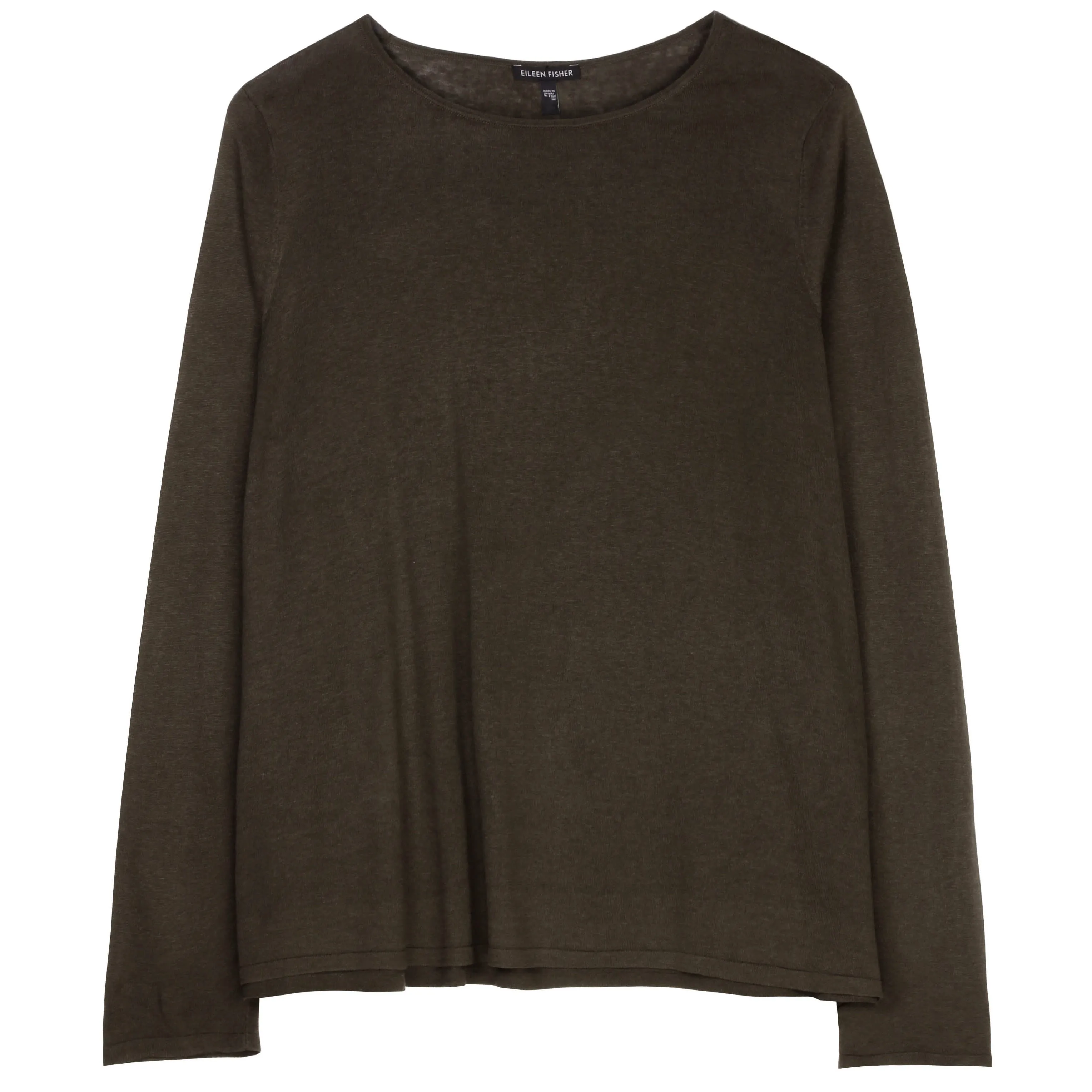 Fine Silk Organic Linen Pullover