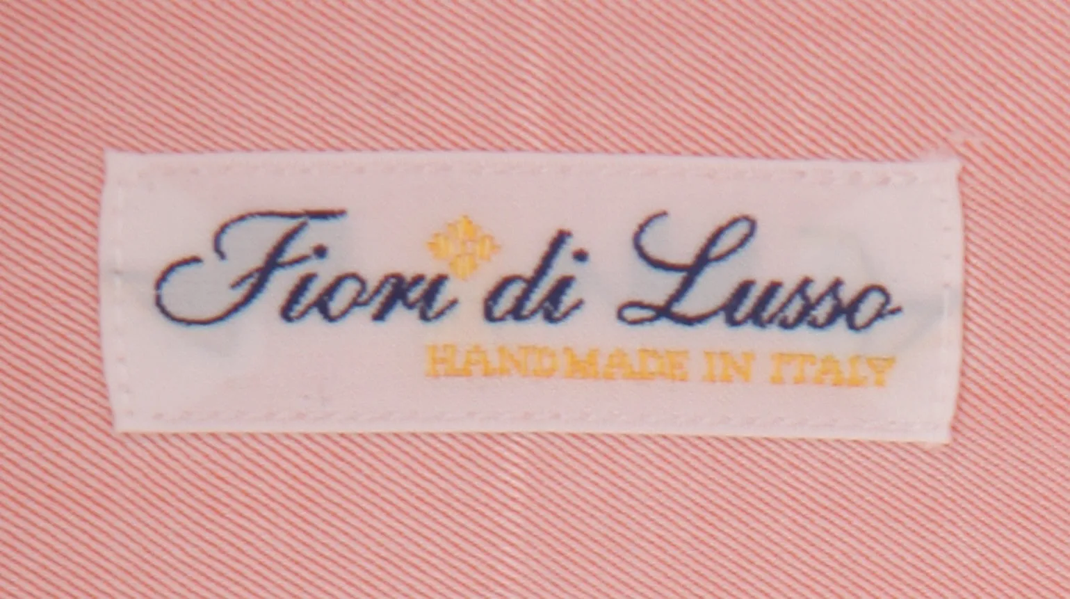 Fiori Di Lusso Orange Shirt - Slim