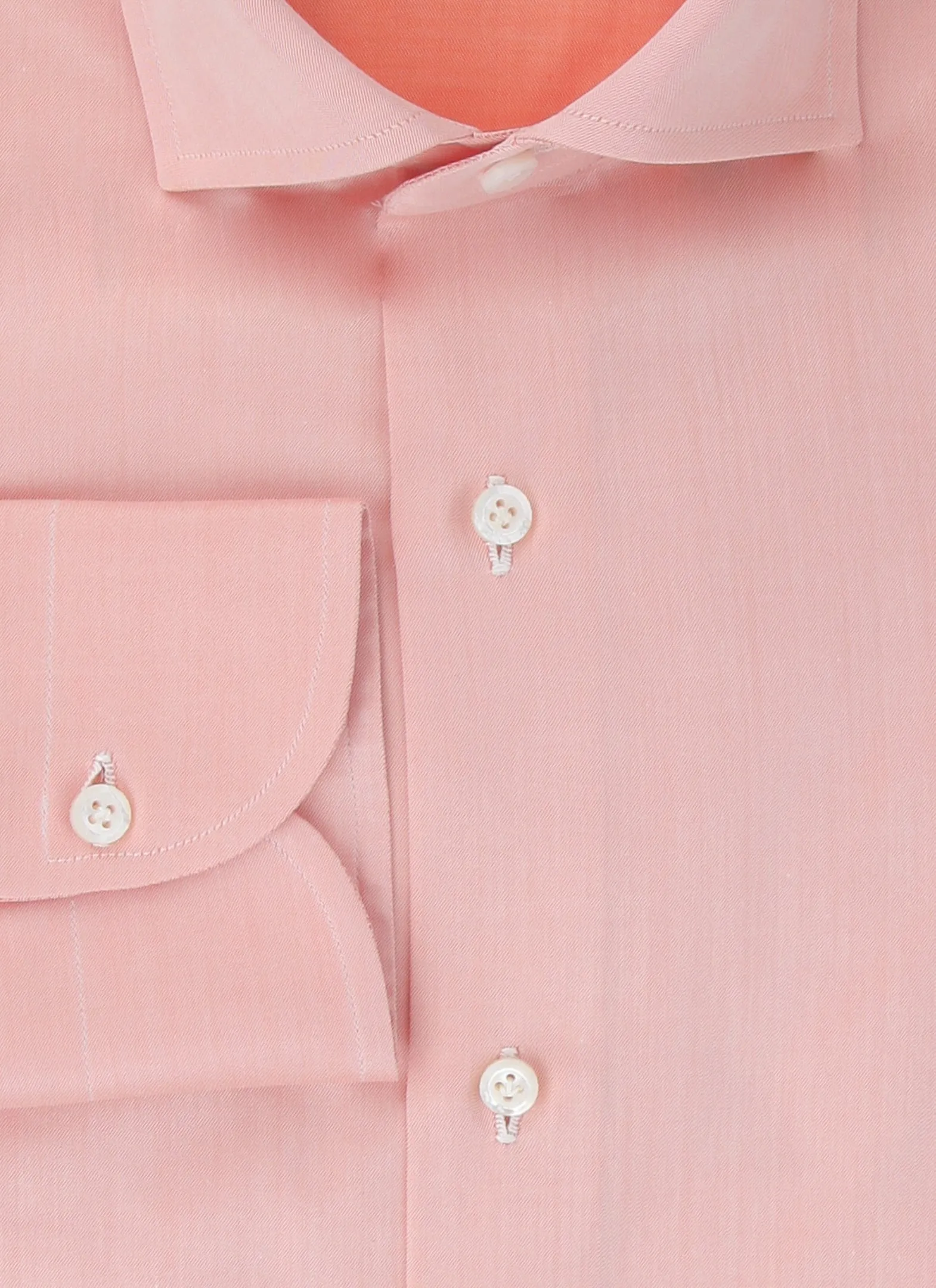 Fiori Di Lusso Orange Shirt - Slim