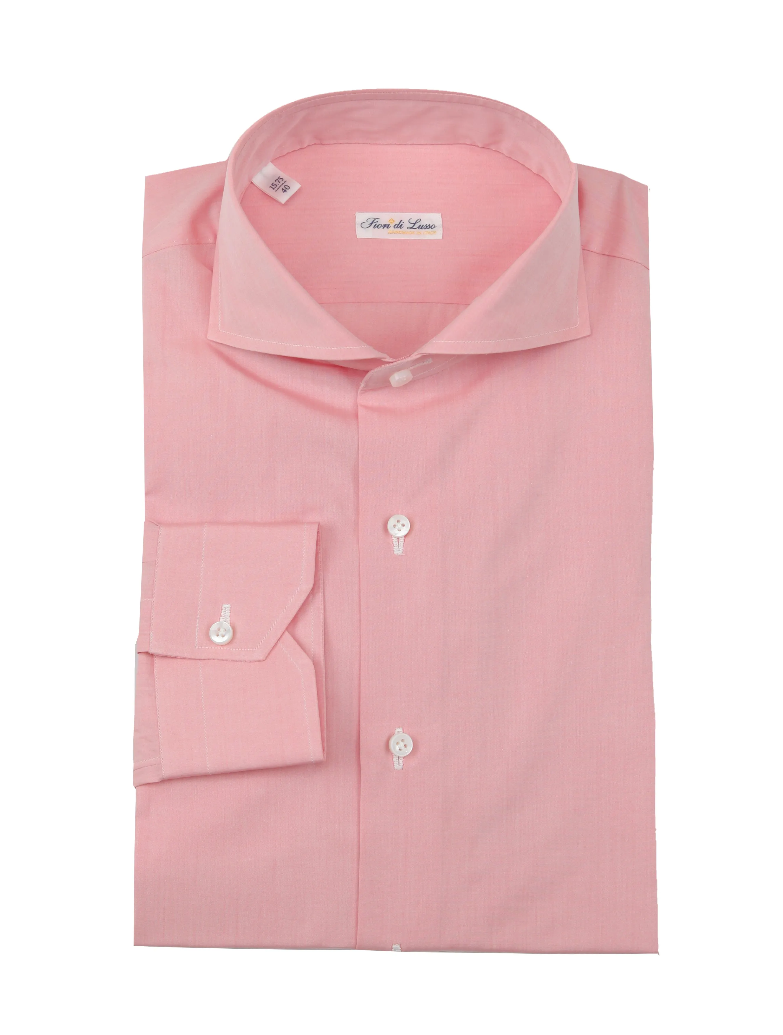 Fiori Di Lusso Pink Shirt - Extra Slim