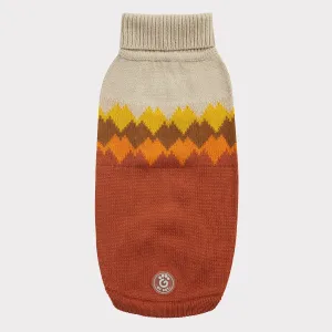 Fireside Dog Sweater | Chili