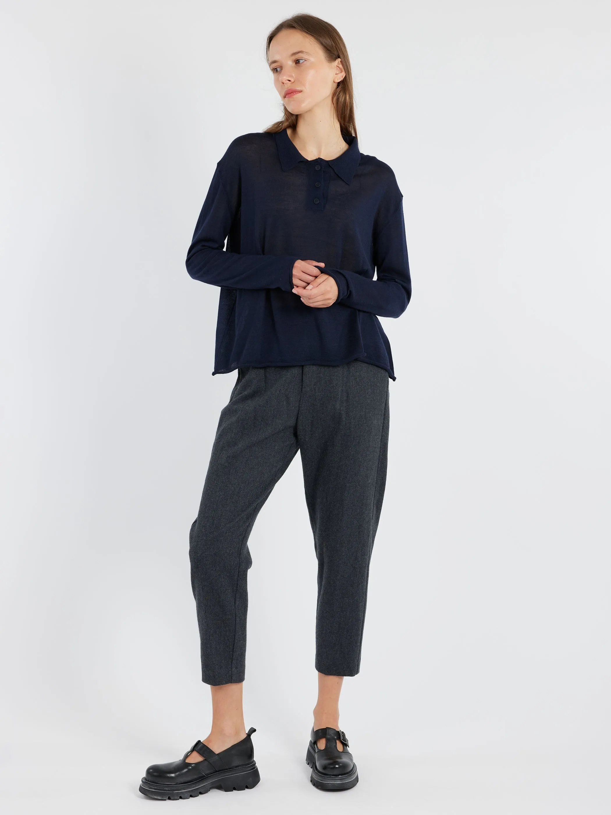 Flannel Taper Pants