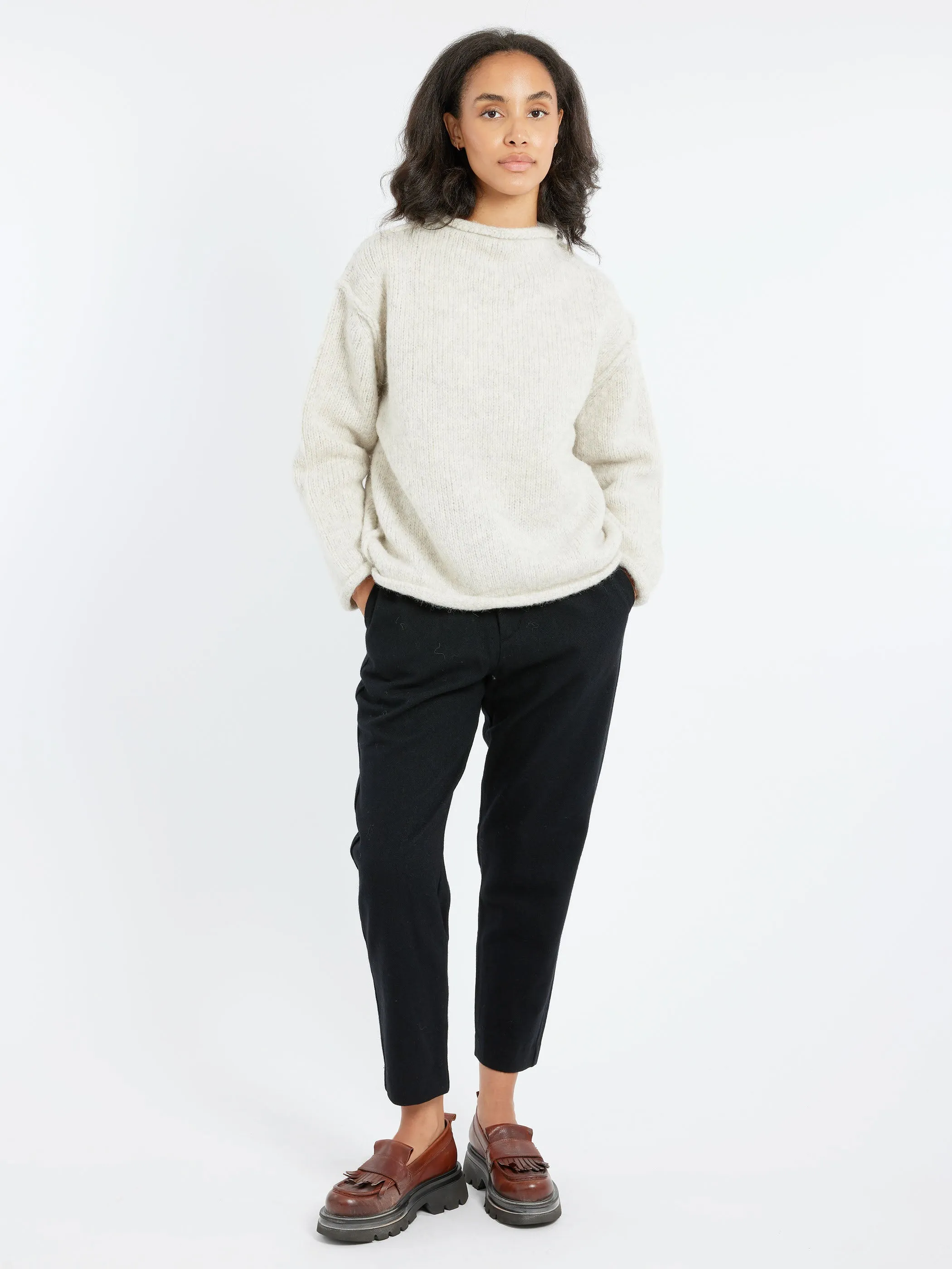 Flannel Taper Pants