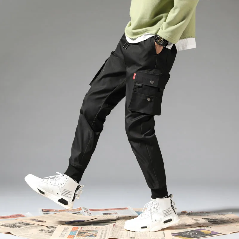 Flap Pocket Tapered Joggers M00008