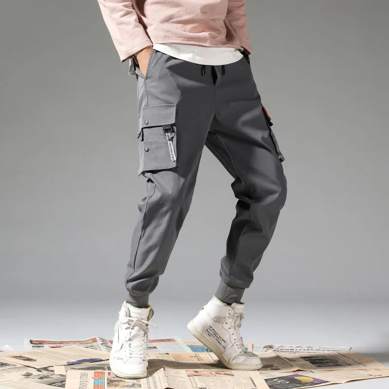 Flap Pocket Tapered Joggers M00008